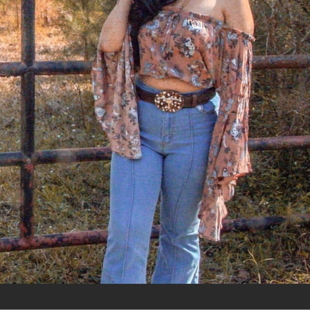 Bell Sleeve Blouse